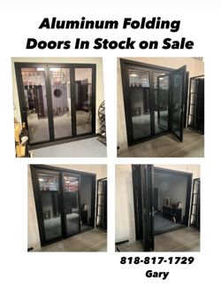 Aluminum Folding Doors In Stock On Sale!!