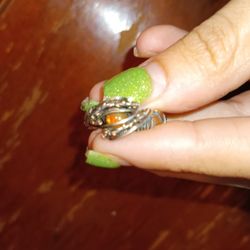 Rose Gold Opal Ring