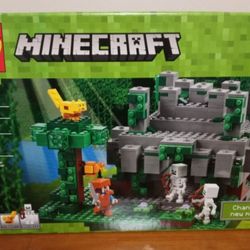 New**LEGOS - MINECRAFT  - THE JUNGLE TEMPLE  # 21132