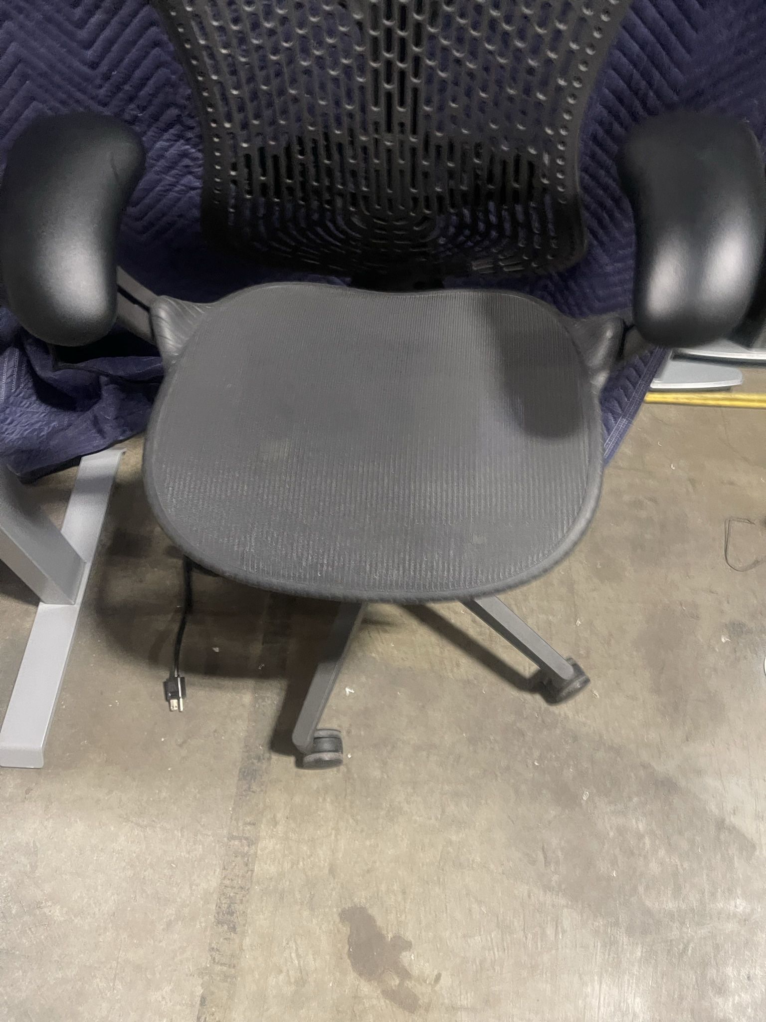 Semi LoadedHerman Miller Mirra 2 Chairs!! We Have Multiple Available! We Also Have Standing Desks, monitors, monitor arms, and more available!