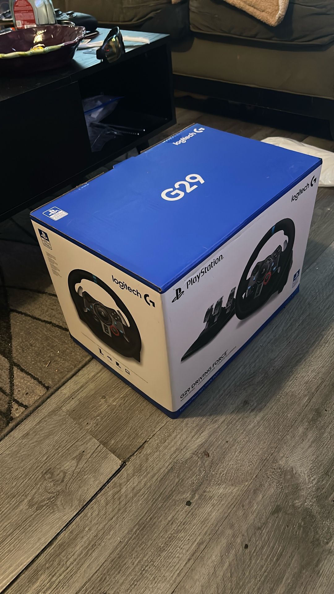 Brand new G29 wheel + pedals + H Shifter