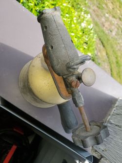 Vintage brass blow torch