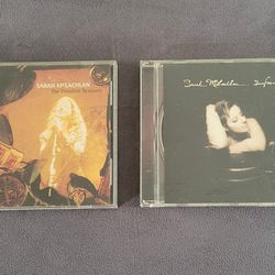 Two (2) Sarah McLachlan CDs Surfacing The Freedom Sessions