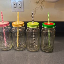 Mason jar tumblers