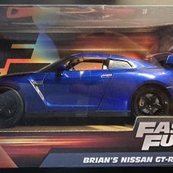 Jada Fast & Furious Brian's Nissan GT-R (R35) 1/24 Scale Diecast