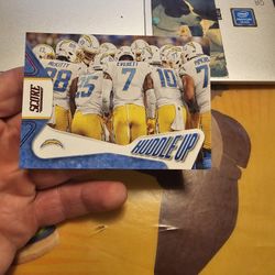 Chargers Football Card