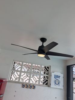 Two  52" outdoor Ceiling Fans