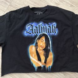 Aaliyah Juniors Crop Top Small