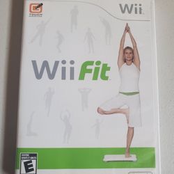 Nintendo Wii Fit Video Game 
