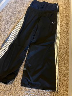 balenciaga track pants black