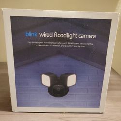 Blink wired Flood light Camera kit