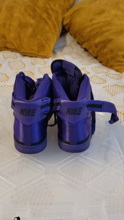 Nike Vandal High Court Purple Satin Shoes Straps AQ2176 500 Mens Size US 10 for Sale in Maricopa AZ OfferUp