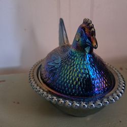 Indian Glass Hen On Nest 