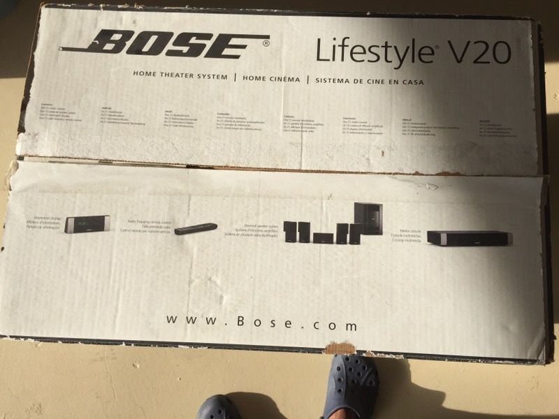 Bose Lifestyle V20 Home Theater System