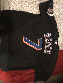 Authentic Mets Jose Reyes Black MLB Jersey