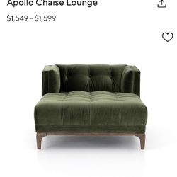 Pottery Barn Apollo Chaise Lounge 