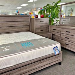 Brand new complete bedroom set- 0 interest finance available- FREE mattress with purchase. 