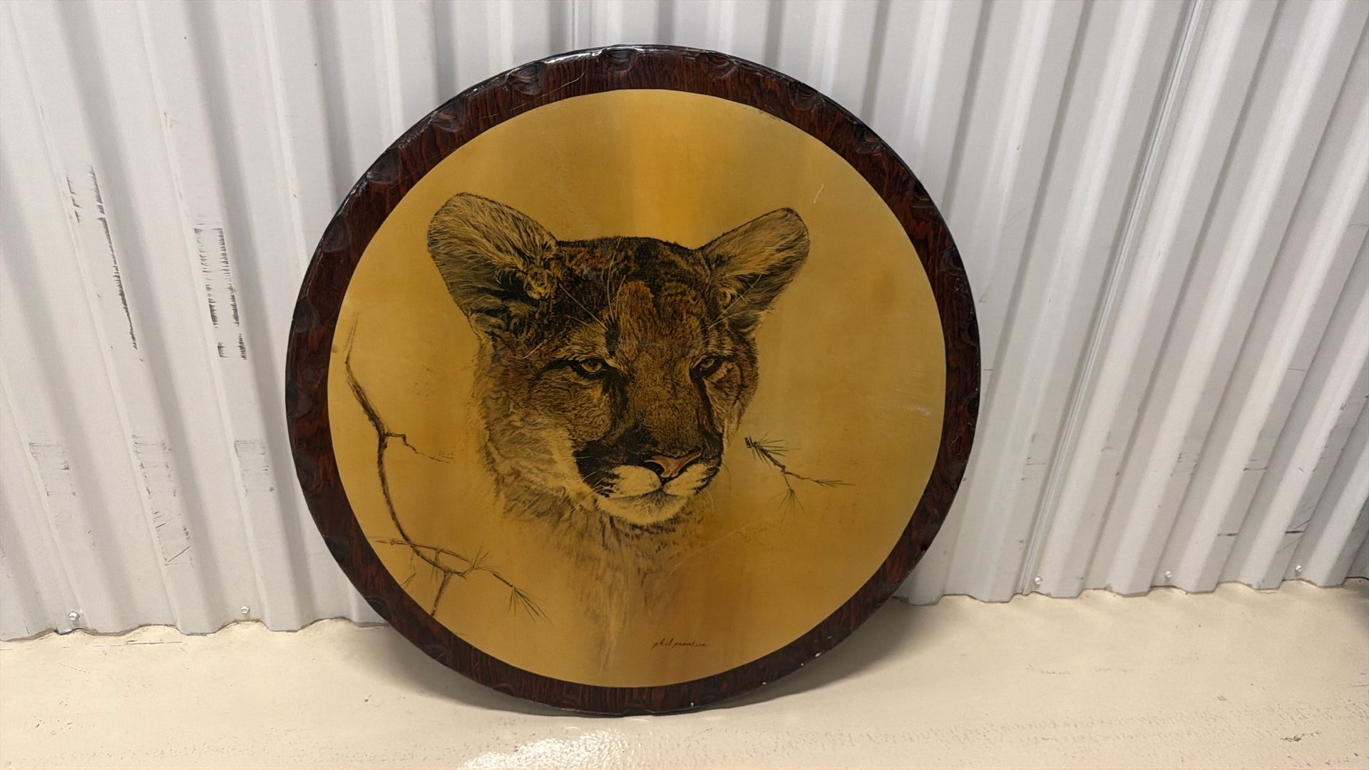 Phil Prentice Tiger Painting