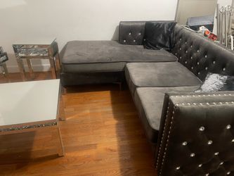$200 sofa and tables