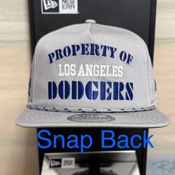 Property Of Los Angeles Dodgers New Era Snap Back Hat