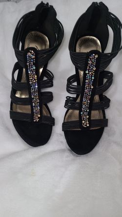 Jeweled Heels