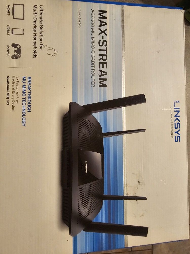 Max Stream LinkSys Gigabit Router