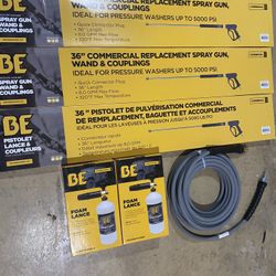 BE Pressure Washer Tools (CHECK DESCRIPTION FOR DETAILED PRICING)