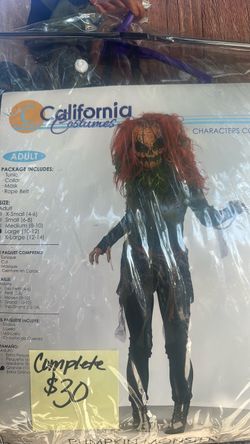 Halloween costume pumpkin monster size large 10/12  $30 firm