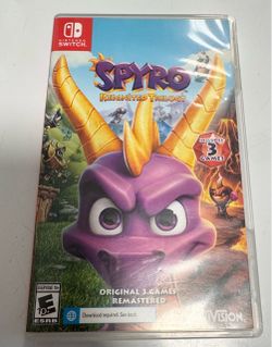 Spyro Reignited Trilogy Nintendo Switch – Case Only – No Game