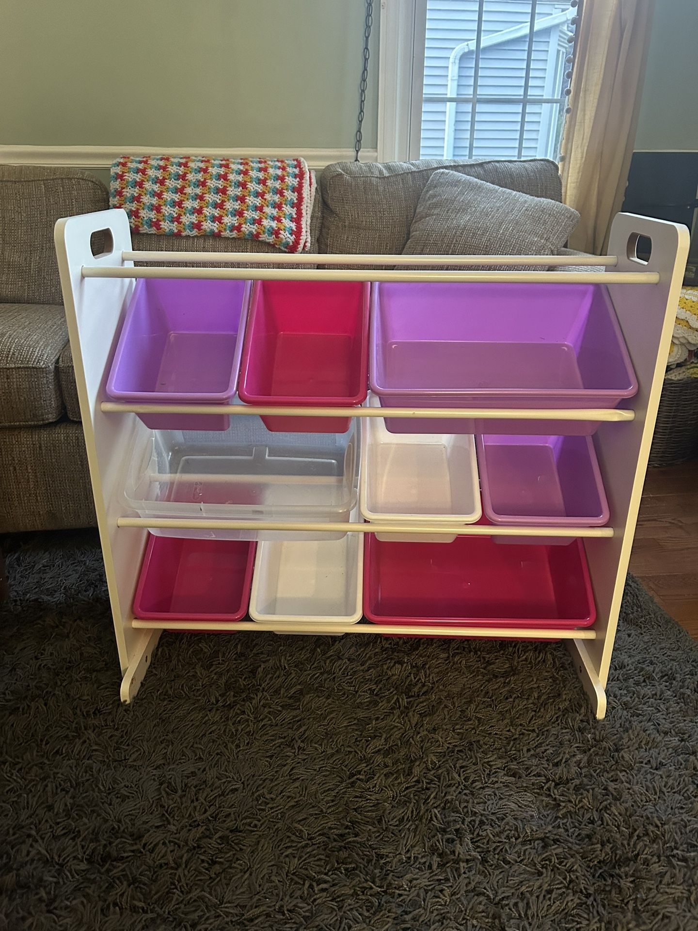 Toy storage unit
