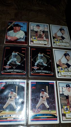 Mickey mantle baseball cards