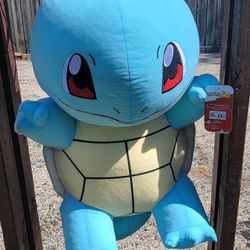 28in Squirtle (2020) Plush With Tag
