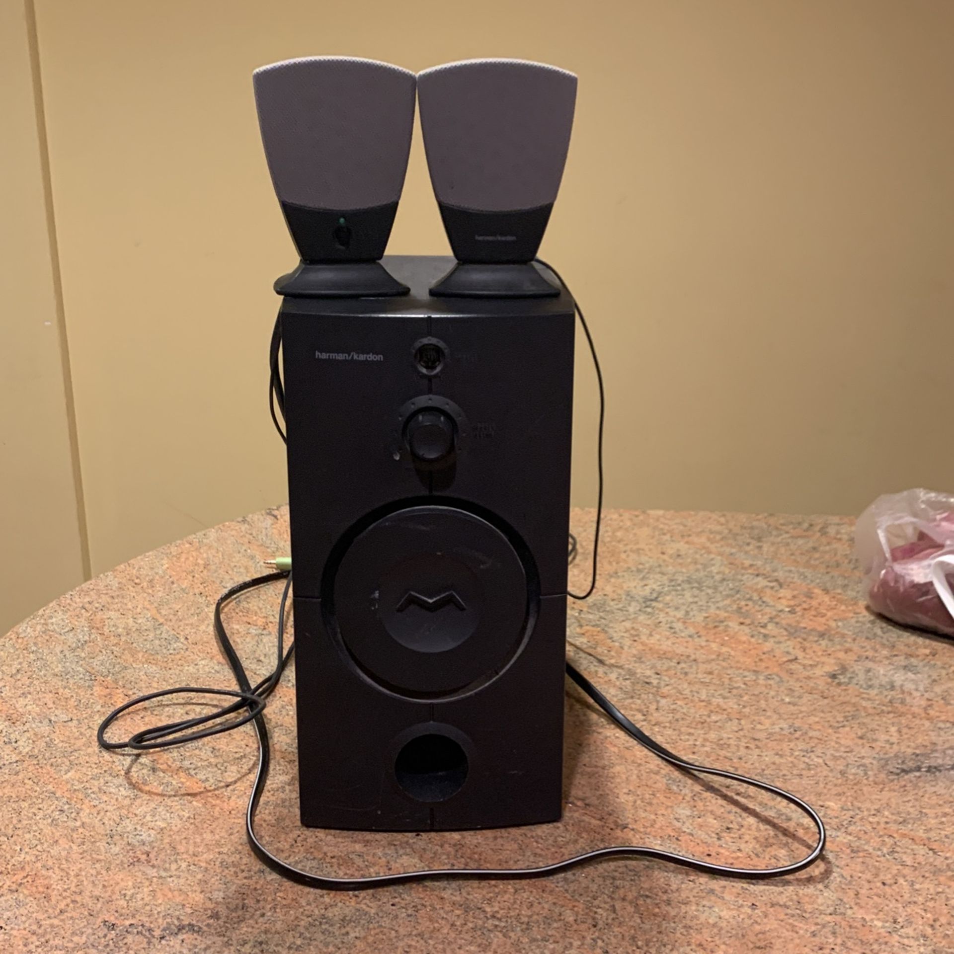 Harmon Kardon HK395 Dell 7E840 Speakers and Subwoofer