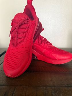 Nike Air Max 270 Triple Red Sneakers