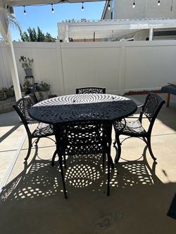 PATIO TABLE - $225.00 / OBO