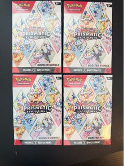 Pokemon Prismatic Evolutions Booster Bundle