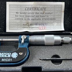 Matco Micrometer