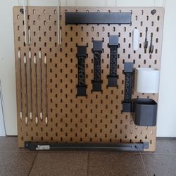 Ikea Skadis Pegboard + Accessories 