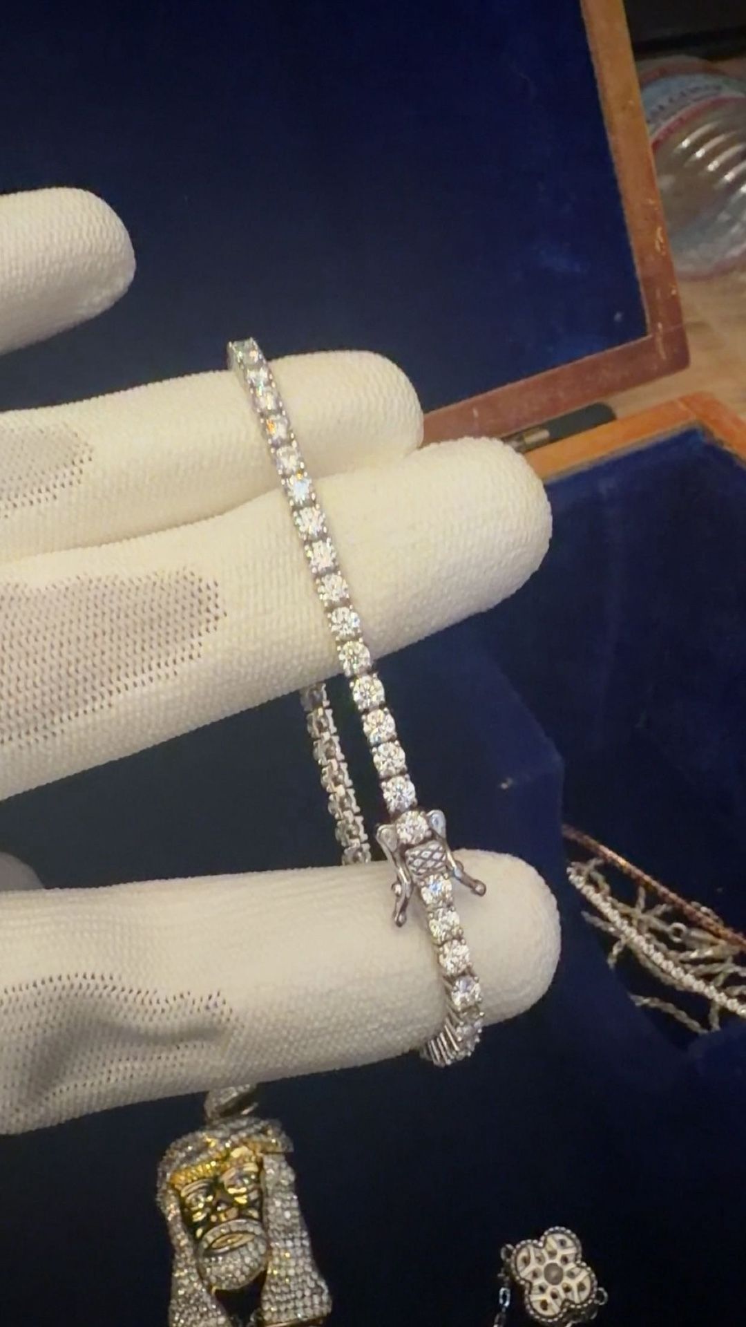 Moissanite Tennis Bracelet