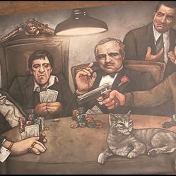 Godfather, Scarface Goodfellas, Sopranos Poster!!! BRAND NEW !!!