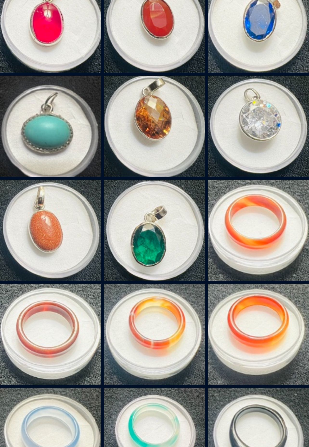 Pendent Original Gemstone