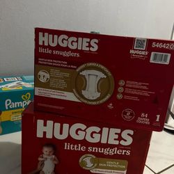 Huggies Size 1 Diapers 