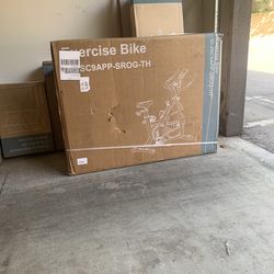 Brand new exercise bike
