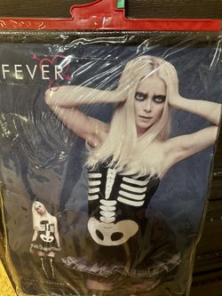 Sexy Skeleton, Women’s Halloween Costume, S/M Size 