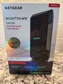 Netgear Nighthawk CM1200 Cable Modem