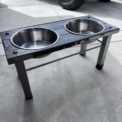 Tall Dog Food Bowls 