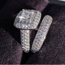 Sterling Silver Ring Set