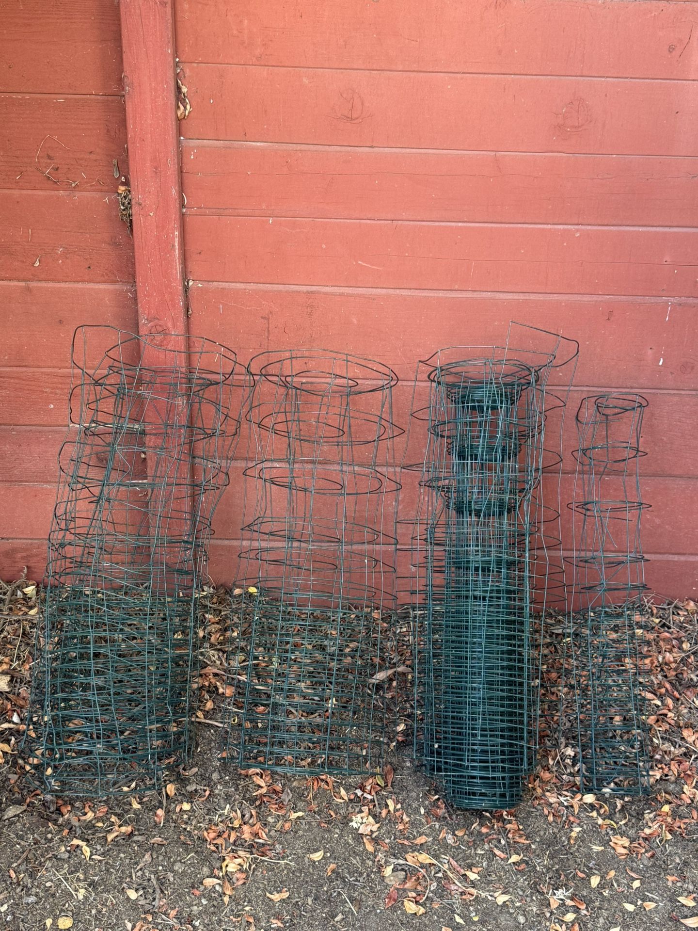 Green Wire Garden Fencing