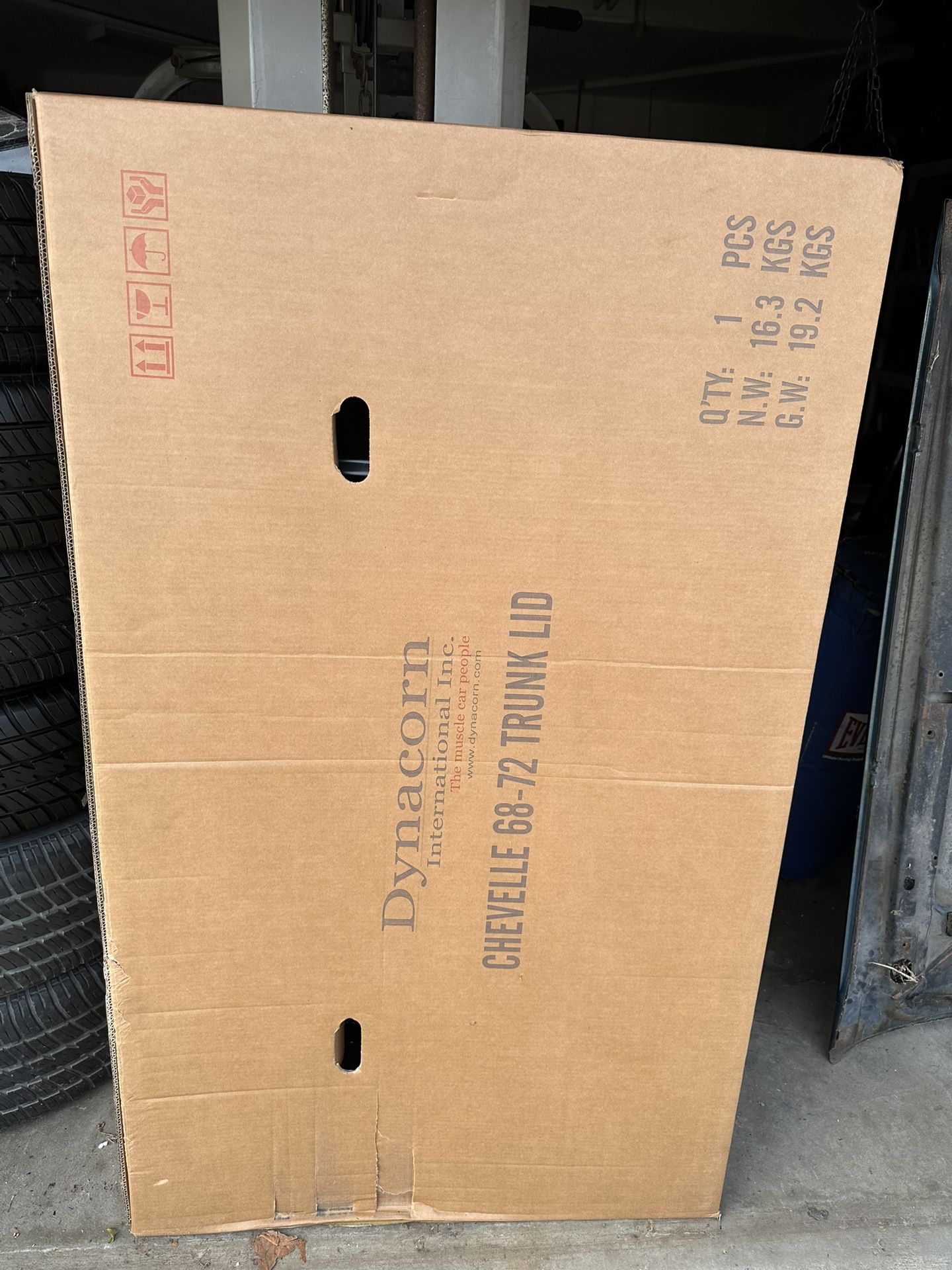 New In Box 68-72 Chevelle Trunk Lid