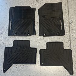 OEM Toyota Tacoma All Weather Floor Mats Like New 